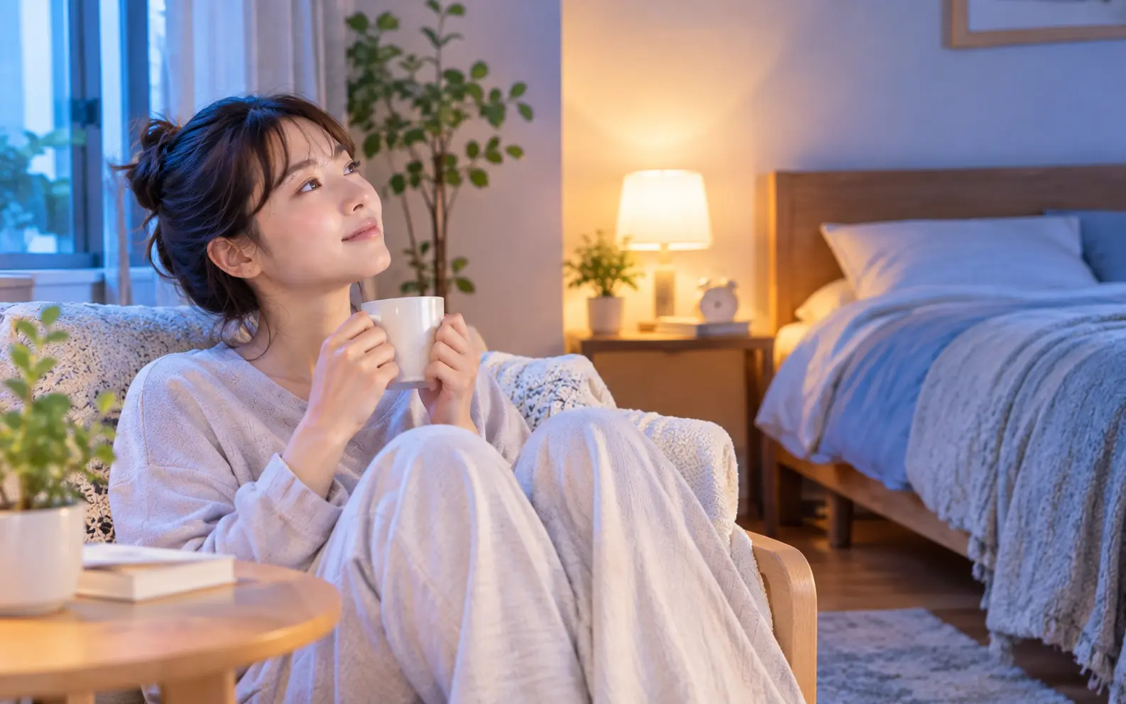 睡眠の悩みが続く時のイメージ
