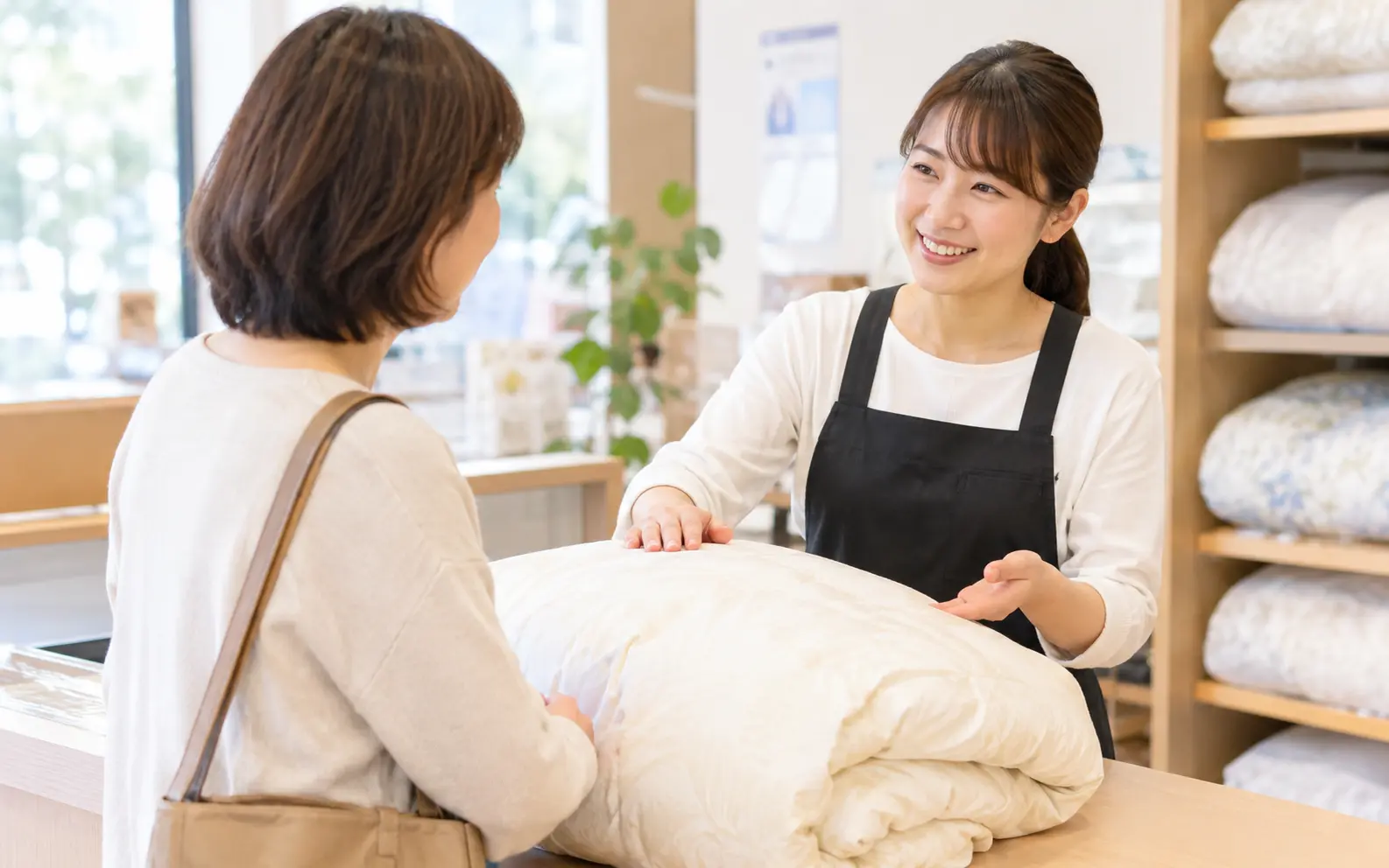 羽毛布団のクリーニングやリフォームなどのお手入れ