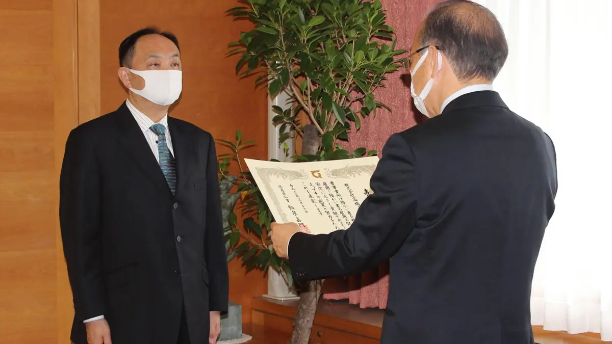 徳島県より「障がい者雇用優良企業表彰」を受けました